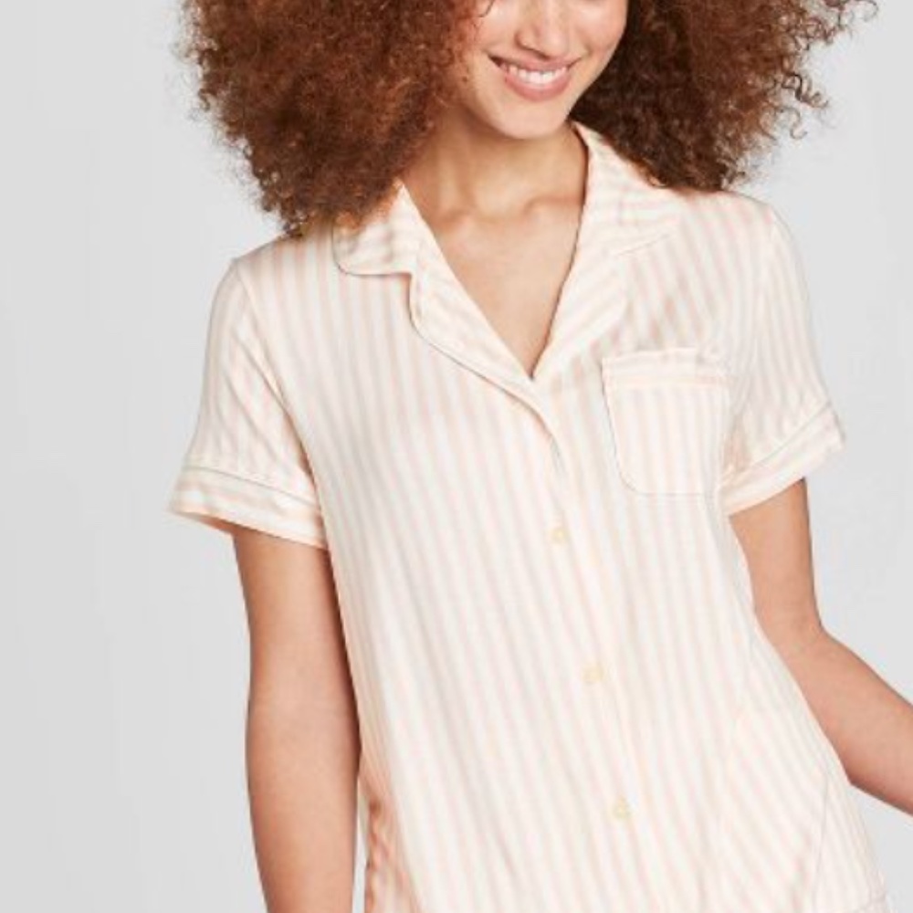 Striped Yellow PJ Set